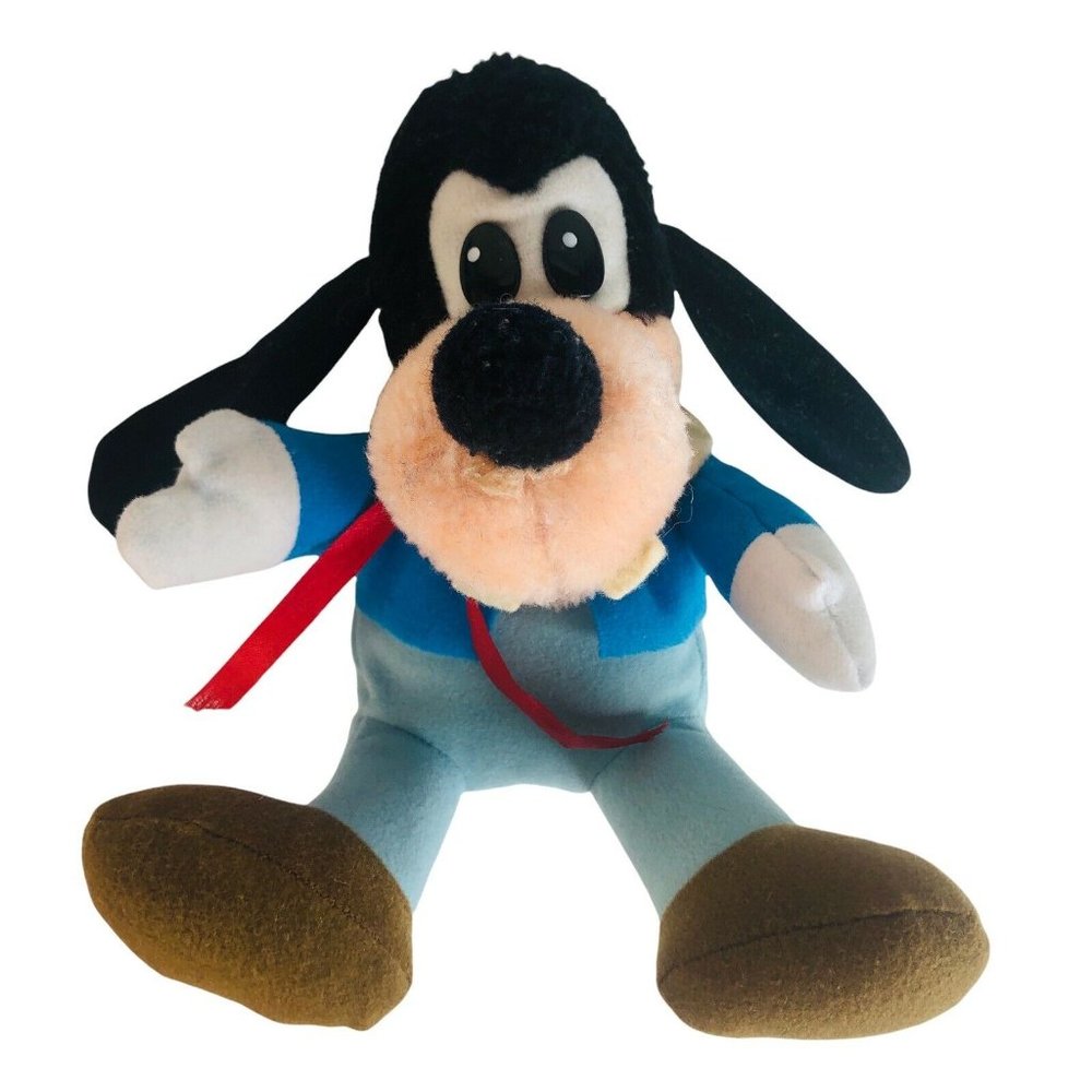 Walt Disney Mickey's Christmas Carol Goofy Plush‎ Jacob Marleys Ghost Stuffed